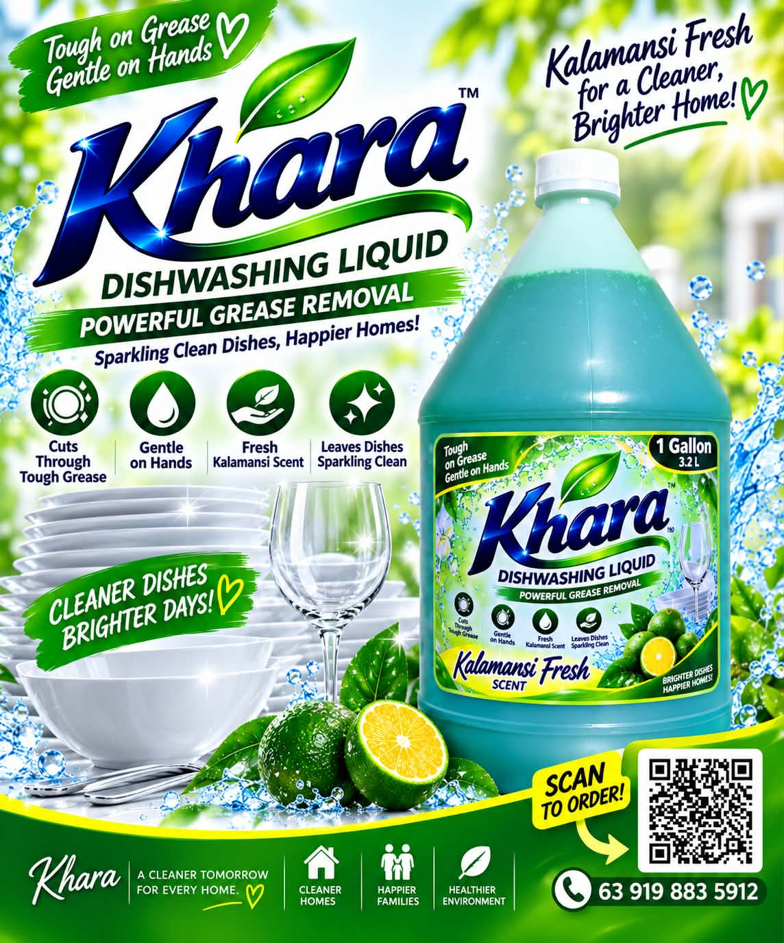 Khara Dishwashing Kalamansi